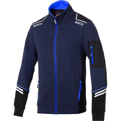 Sparco Alabama Tech Full Zip pánská mikina modrá