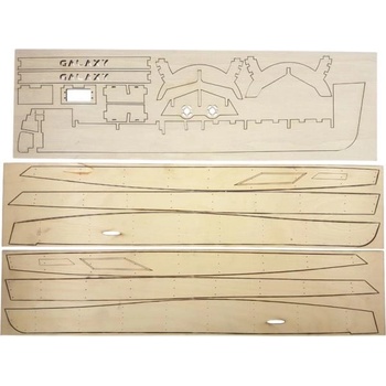 Mantua Model Galaxy 53ft луксозна яхта 1: 25 комплект