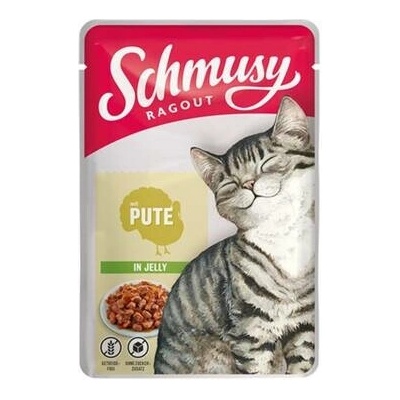 Schmusy Ragout s krůtím masem jelly 100 g
