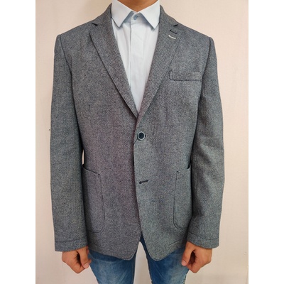 Engbers Мъжко сако в сив цвят EngbersM-219 - Сив, размер 50 / L