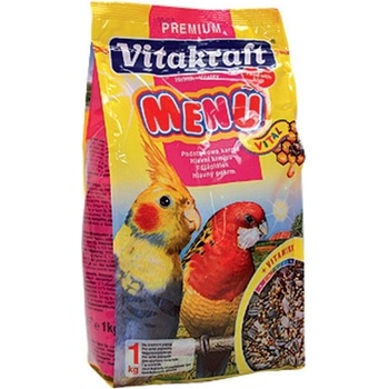 Vitakraft Menu Stredný papagáj 1 kg