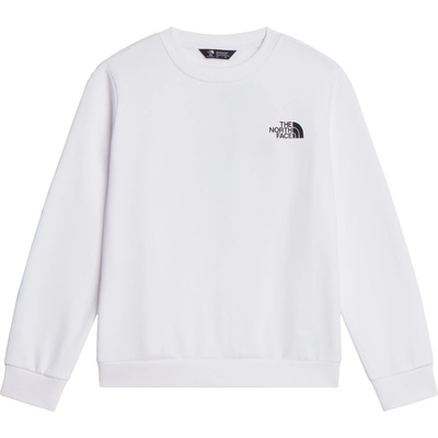 The North Face Детски пуловер The North Face Kid's Teen Evolution Box NSE Crew Jumper - TNF White - размер XS (704-6513-0311)