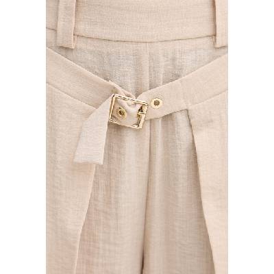 Simona Corsellini елегантен къс панталон дамски с вискоза (P26CPSH00101)