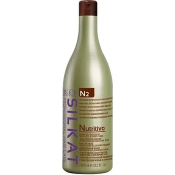 BES Beauty & Science Подхранващ балсам за суха и изтощена коса без отмиване BES Silkat Nutritivo N2 Leave-in Conditioner for Dry and Damaged Hair