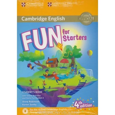 Fun for Starters Student's Book with Online Activities with Audio and Home Fun Booklet 2