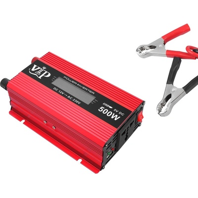 Invertor 12V/230V 500W VIP VÝKON VP-500D