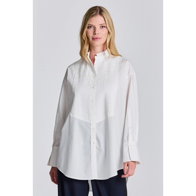 Gant D2. OS PINTUCK SHIRT biela