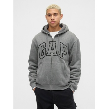 Image 1 of GAP Затоплена блуза с лого GAP GAP | Siv | МЪЖЕ | M