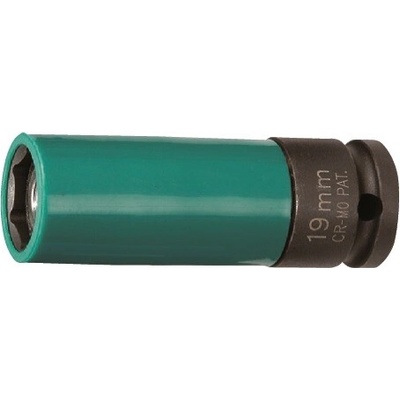 Nástrčná hlavice úderová s magnetem, 1/2", s krytkou na ALU, 19 mm - JONNESWAY S18A4119M