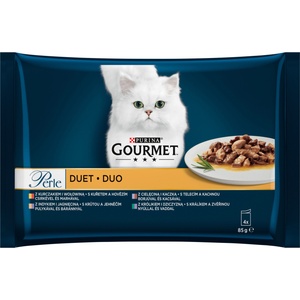 Gourmet Perle храна за възрастни котки Meat Duo 4x85g - amizoo - 9,35 лв