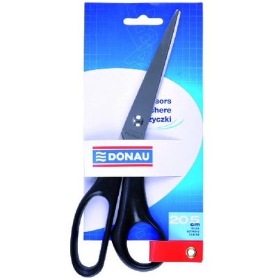 DONAU Офис ножица DONAU 20, 5cm черна U7920001PL-01 (U7920001PL-01)