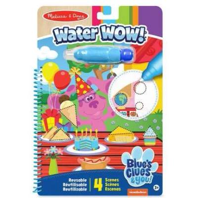 Melissa & Doug Творческа игра Melissa & Doug, рисуване с вода, лазурни следи и te - форми (33002)