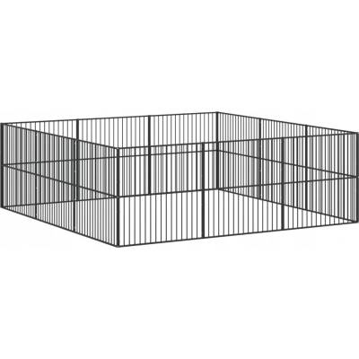VidaXL Kovová Kotec 1 x 1 x 1 cm
