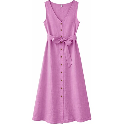 Mazine Дамска рокля Mazine Women's Sleeveless Linen Maxi Dress - Violet Pink (134-1905-0312)
