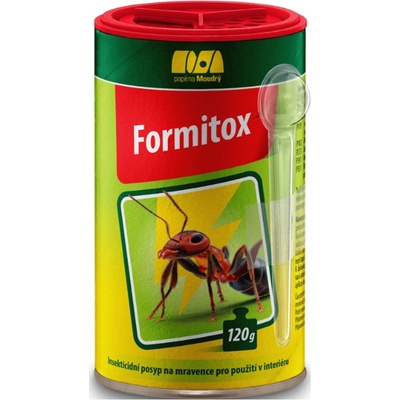 Múdry Formitox Extra insekticíd k likvidácii mravcov, švábov, švehiel a múch, 120 g
