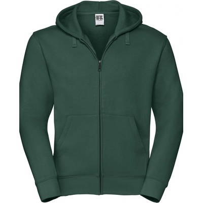 Russell mikina 266M Authentic na zip COT-10266M54000 zelená lahvově