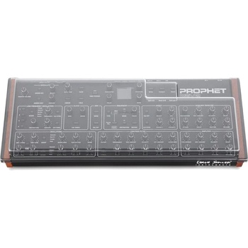 Decksaver Sequnetial - Dave Smith Instrumnets Prophet REV-2 Desktop Защитен капак на капак за grooveboxе (DS-PC-REV2)