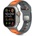 Tech-Protect Силиконова Каишка за Apple Watch 44/ 45/ 46/ 49mm, Tech-Protect Iconband Line, Сив/Оранжев (5906302333431)