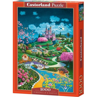 Castorland Пъзел Castorland от 1000 части - Замъкът на Пепеляшка