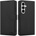 Tech-Protect Кожен Калъф с Джобове за Samsung S26 Plus, Tech-Protect Wallet Book Case, Черен (5906302390342)