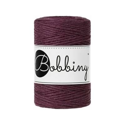 Bobbiny Macrame cord - (1,5mm) Bobbiny - Macrame cord - (1,5mm): Blackberry