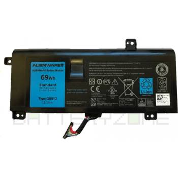 Hosowell G05YJ батерия за лаптоп Dell, 6 клетки, 10.8V, 4400mAh (D-BS-0083)