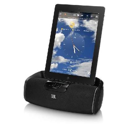 OnBeat aWake Wireless Dock Speaker - безжичен спийкър за iPhone 2G, iPhone 3G/3GS, iPhone 4/4S, iPad 1, iPad 2, iPad 3 и iPod (модели до 2012 година) и всяко устройство с Bluetooth (черен)