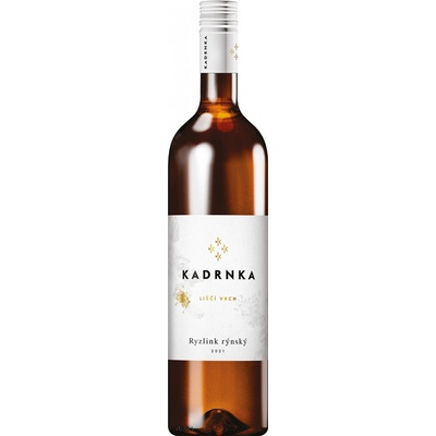 Kadrnka Ryzlink rýnský pozdní sběr Březí Liščí vrch K4 2023 12,5% 0,75 l (čistá fľaša)