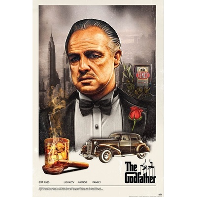 Plakát, Obraz - The Godfather, 61 × 91.5 cm