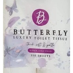 Butterfly Тоалетна хартия Butterfly 4 бр. - 2 пласта (bf-4)