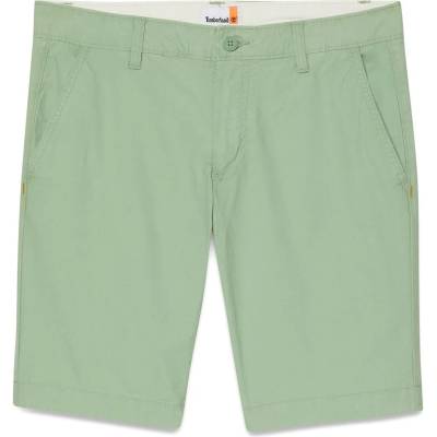 Timberland Мъжки къси панталони Timberland Claremont Poplin Chino Short Shorts - Green Bay - размер 35 (US) (012-3768-0317)