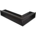 Kratki Ъглова решетка за камина Kratki LUFT 40х60х12 см - Лява (Luft 40x60x12 left)