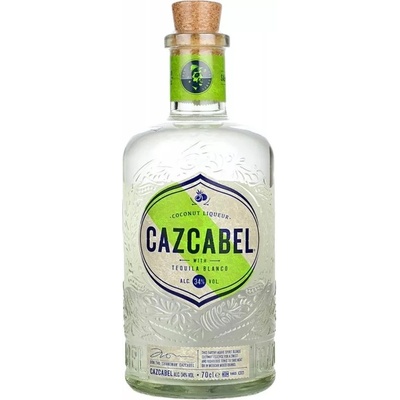 Cazcabel Coconut Tequila 34% 0,7 l (holá láhev) – Zboží Dáma