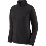 Patagonia Дамско синтетично термобельо Patagonia Women's Cap Midweight Zip Neck Synthetic base layer - Black (114-1593-0214)
