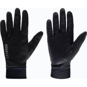 Rogelli Дамски ръкавици за колоездене Rogelli Laval Mid Season LW Windproof black