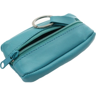 Arwel Kožená klíčenka 619-2418 tyrkysová