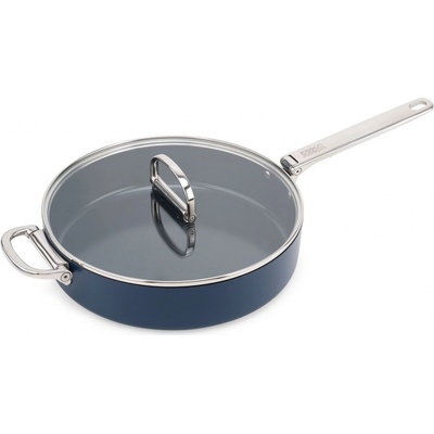 Joseph Joseph Space soté pánev s nepřilnavým keramickým povrchem a poklicí 28 cm modrá 45044