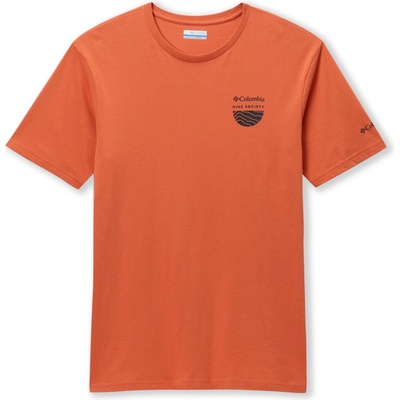 Columbia Мъжка тениска Columbia Columbia Hike Society S/S Tee T-shirt - Tuscan - размер XS (217-0259-0211)