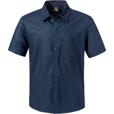 Schöffel Мъжка риза с копчета Schöffel Shirt Style Kalm Shirt - Navy Blazer - размер 54 (EU) (033-2494-0115)