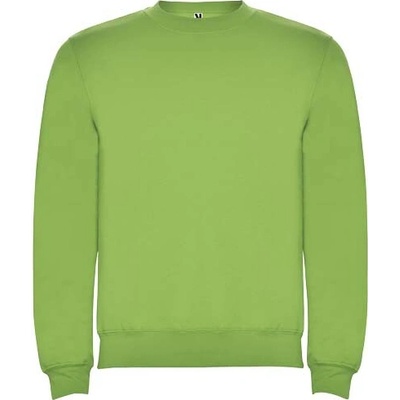 Clasica detský sveter s výstrihom crewneck oázová zelená