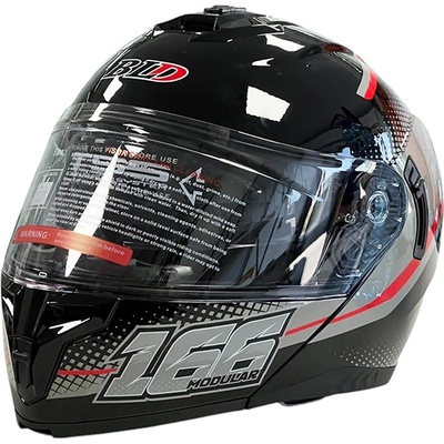 Paolo Каска 166 - Размер l - Черно/Червено