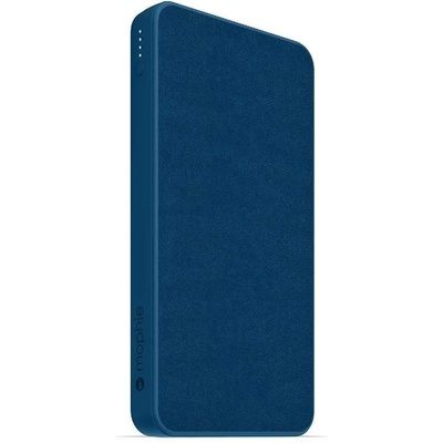 mophie Powerstation Fabric 10000mAh Dual Port USB-C & USB-A Power Bank - външна батерия 10000mAh с USB-C и USB-A изходи за зареждане на мобилни устройства (син)