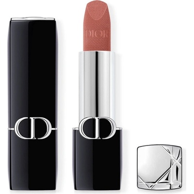 Dior Rouge Dior Velvet dlouhotrvající rtěnka hydratační květinová péče o rty se 2 finiši 505 Sensual 3,5 g