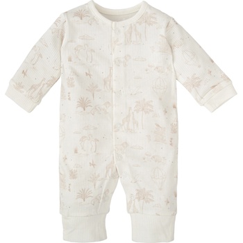 Bimbidreams Бебешка пижама Bimbidreams - NOE, 1-3 м. , White/Linen (8435629204690)