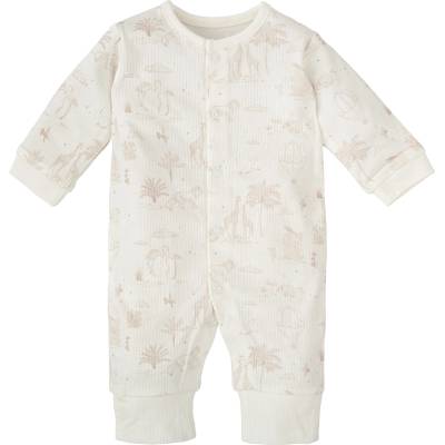 Bimbidreams Бебешка пижама Bimbidreams - NOE, 1-3 м. , White/Linen (8435629204690)