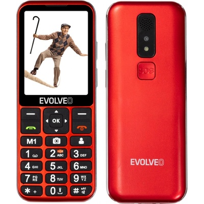 EVOLVEO EasyPhone LT Red