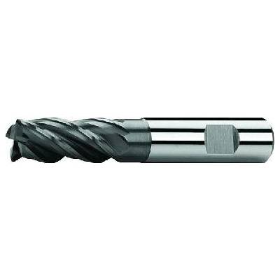 ZPS-FN Fréza válcová čelní 16x32x92, Z4,35°-38°, DIN 6527L, SK, AlCrN, N Rozměr: 10x22x72 mm R0,5