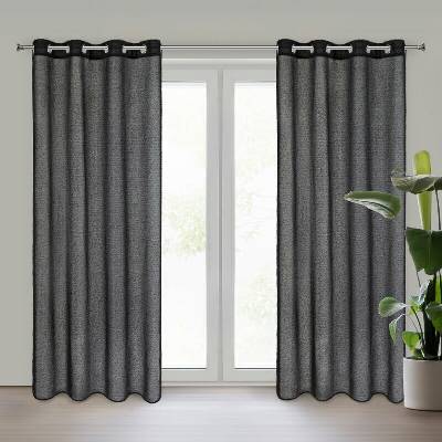 Takoy Záves AGIS z etamínu zdobený po celej ploche moherovou niťou-HF-453892 | 140 x 250 cm