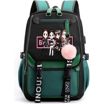 Lifestyle batoh Blackpink 19 l zeleno/černý