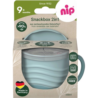 NIP Green line snackbox 2в1 9m+